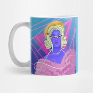 Alien Fashionista girl Mug